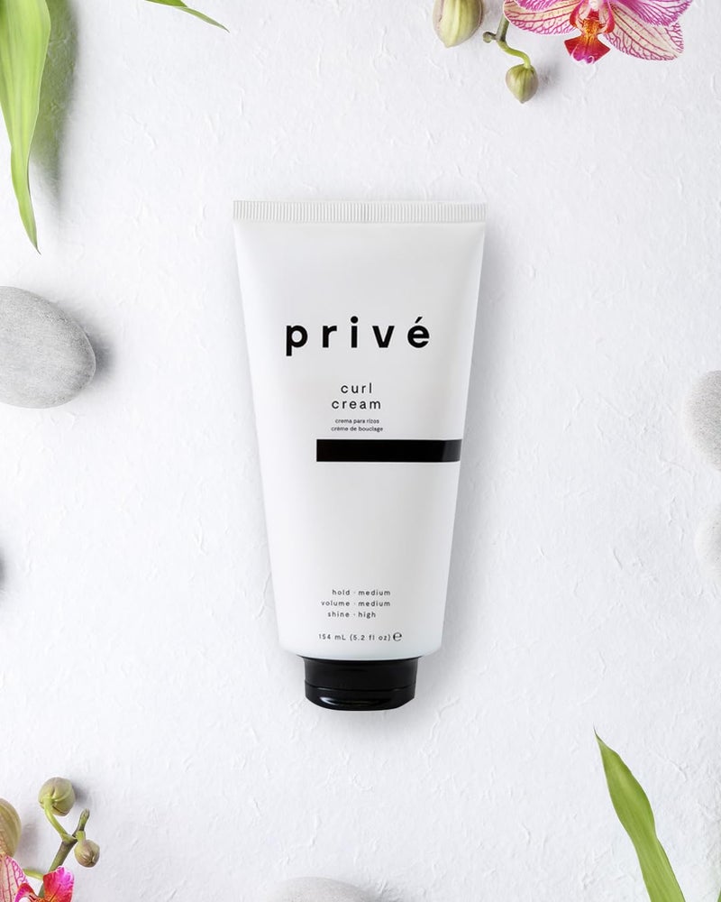 PRIVE privÃ© curl cream activates and defines lifeless curl/silicone free 175ml / 5.9oz - Image 4